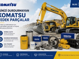 Komatsu İş Makinası Yedek Parça Satışı | (Rehber 2026)